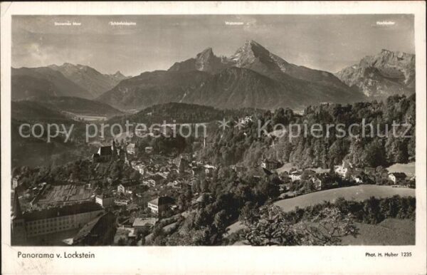 Berchtesgaden Lockstein Schönfeldspitze Watzmann