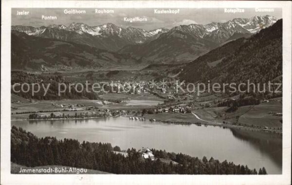 Buehl Alpsee Ponten Iseler Rotspitze