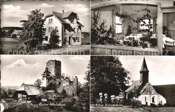 Martinsweiler Gasthaus zum neuen Rössle Ruine Waldau