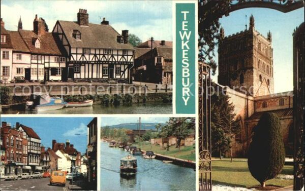 Tewkesbury Abbey Through Gateway Barton Street