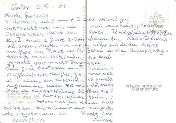 Goslar Brusttuch – Bild 2