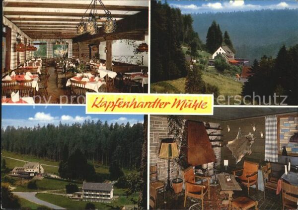 Kapfenhardt Waldgasthof Kapfenharder Mühle