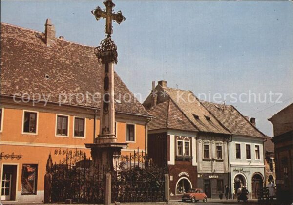 Szentendre Marx Platz Pestkreuz