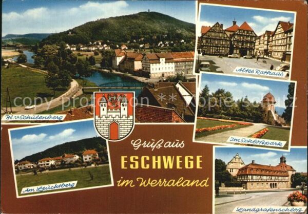 Eschwege Altes Rathaus Schlosspark Leuchtberg