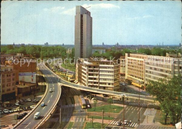 Duesseldorf Hochstrasse Thyssen Haus