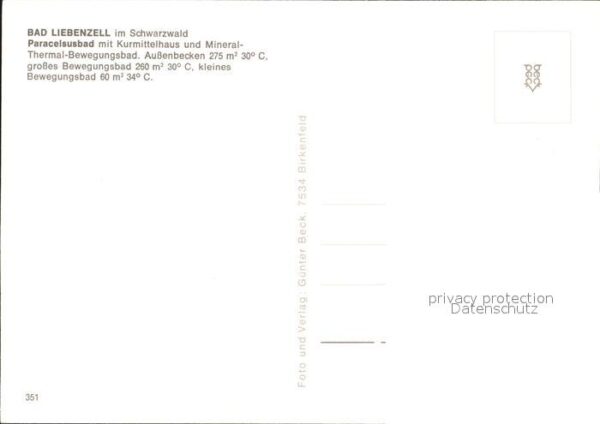 Bad Liebenzell Paracelsusbad – Bild 2