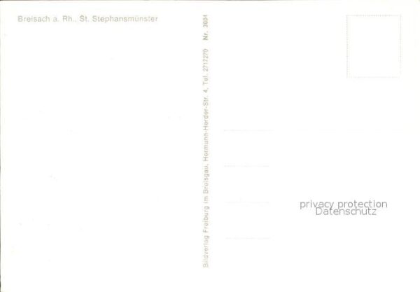 Breisach Rhein St Stephansmünster – Bild 2
