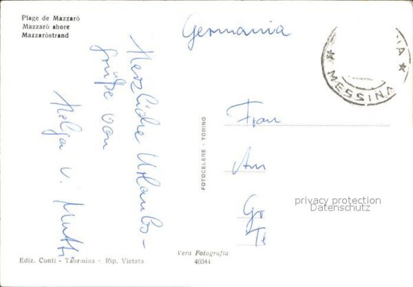 Taormina Sizilien Mazzarostrand – Bild 2