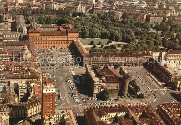 Torino Fliegeraufnahme Schlossplatz