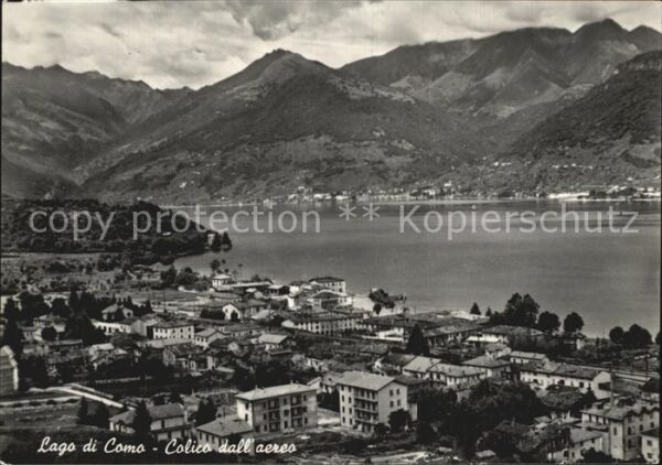 Lago di Como Fliegeraufnahme
