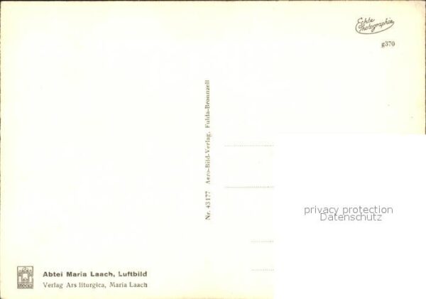Maria Laach Glees Abtei Fliegeraufnahme – Bild 2