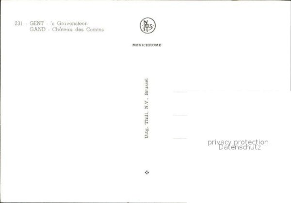 Gent Gand Flandre Chateau des Comtes – Bild 2