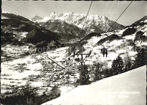 Schruns Vorarlberg Hochjochbahn Zimba
