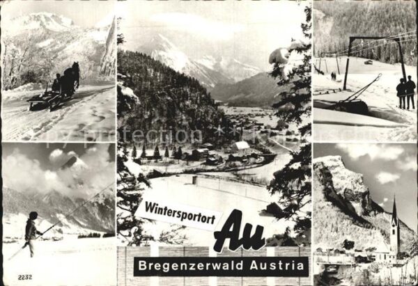 Au Bregenzerwald Sesselbahn Pferd