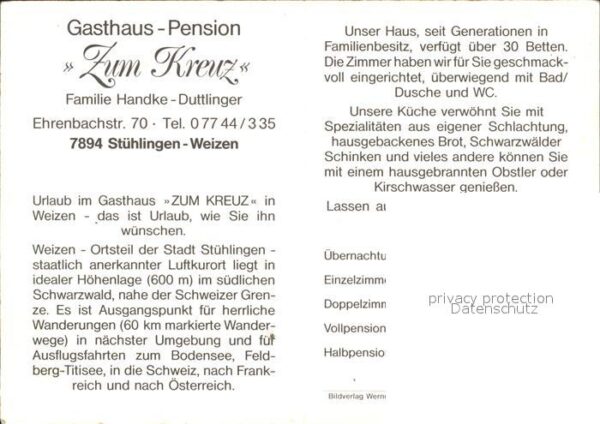Weizen Gasthaus Zum Kreuz – Bild 2
