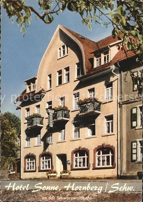 Hornberg Schwarzwald Hotel Sonne