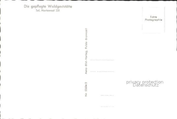 Hartenrod Gladenbach Endbacher Platte Waldgaststätte – Bild 2