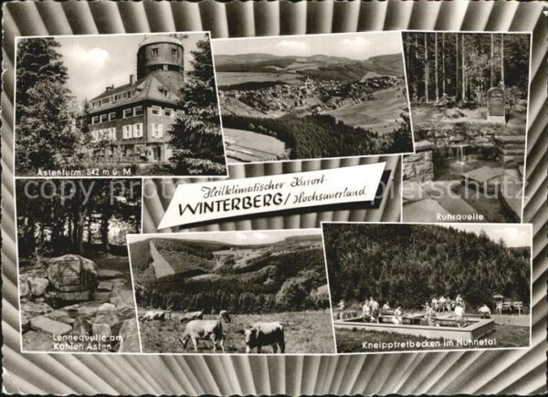 Winterberg Hochsauerland Astenturm Ruhrquelle Lennequelle