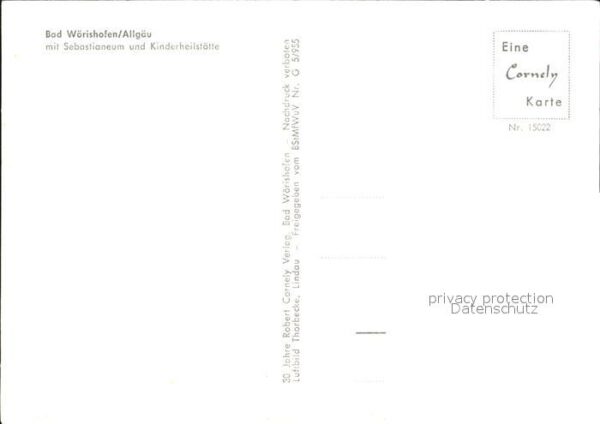 Bad Woerishofen Sebastianeum Kinderheilstätte – Bild 2