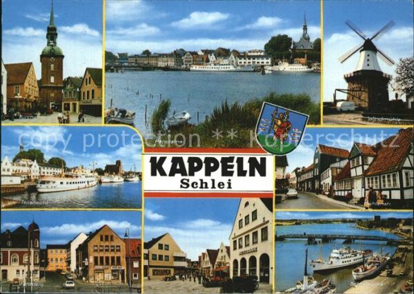 Kappeln Schlei Kirche Windmühle Fährberg