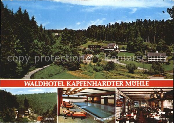 Unterreichenbach Calw Waldhotel Kapfenhardter Mühle