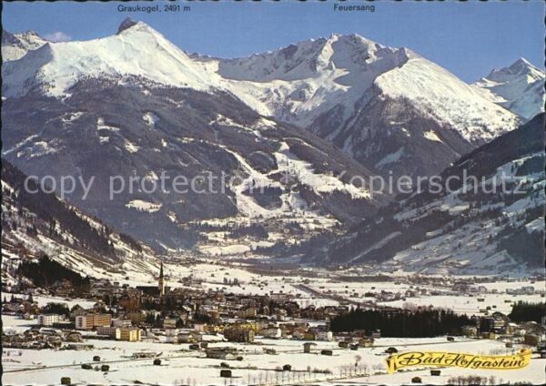 Bad Hofgastein Graukogel Feuersanag