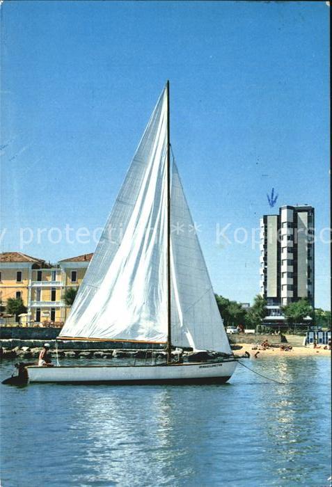 Pesaro Hotel Lido Segelboot