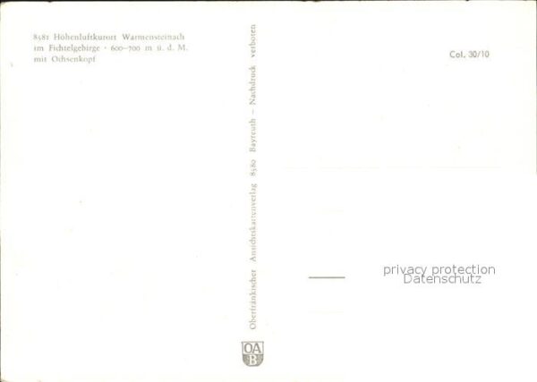 Warmensteinach Ochsenkopf – Bild 2