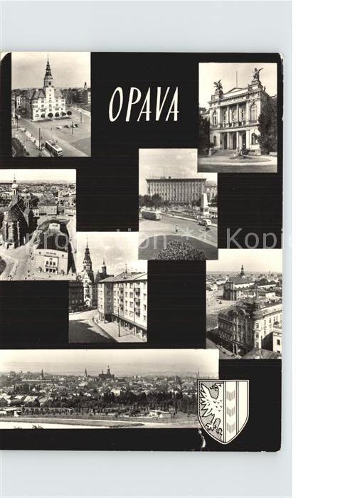 Opava Troppau Teilansichten