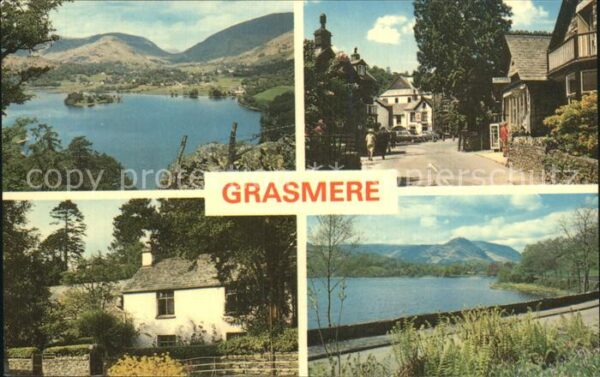 Grasmere United Kingdom Lake Village Red Lion Square Wordsworth