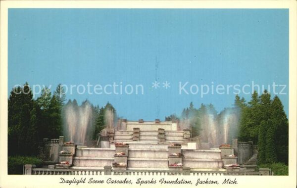 Jackson Michigan Daylight Scene Cascades Sparks Foundati