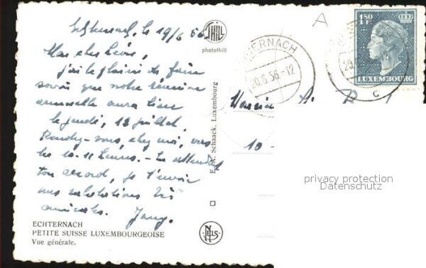 Echternach Vue generale Petite Suisse Luxembourgeo – Bild 2