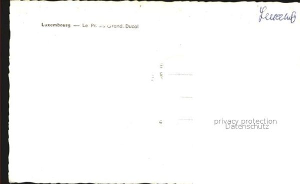 LUXEMBOURG  Luxemburg Palais Grand Ducal – Bild 2