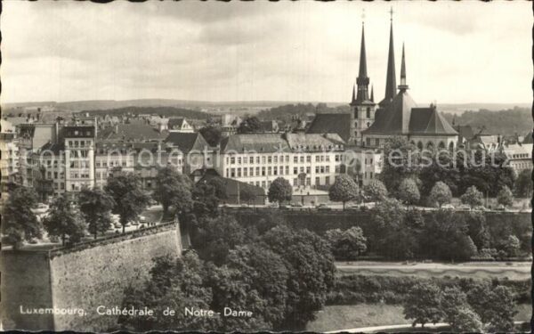 LUXEMBOURG  Luxemburg Cathedrale de Notre Dame