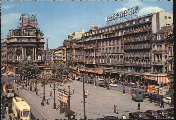 Bruxelles Bruessel Place de Brouckere