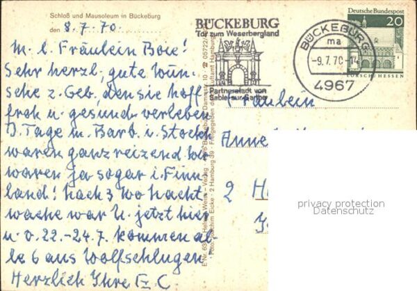 Bueckeburg Schloss Mausoleum Fliegeraufnahme – Bild 2