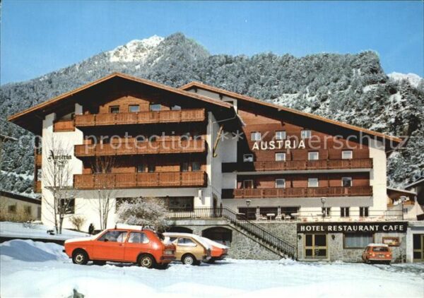 Pfunds Hotel Austria Cafe Restaurant Winterpan