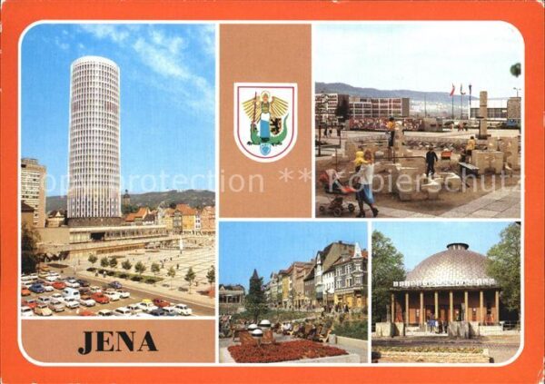 Jena Thueringen Universitätshochhaus Forschungshaus Car
