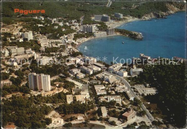 Paguera Mallorca Islas Baleares Fliegeraufnahme