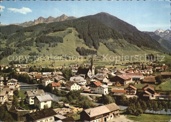 Bruck Grossglocknerstrasse Panorama Salzachtal im Hintergrund Drei