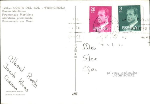 Fuengirola Paseo Maritimo Pferdekutschen Hochzeits – Bild 2
