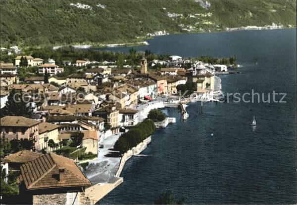 Cannobio Lago Maggiore Panorama Küste