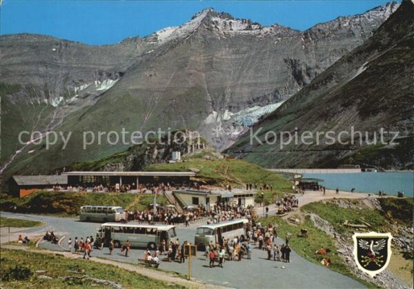Kaprun Tauernkraftwerke Busstation am Mooserbo