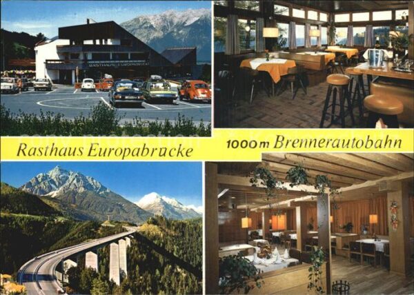 Schoenberg Stubaital Rathaus Europabrücke Brennerautobahn Al