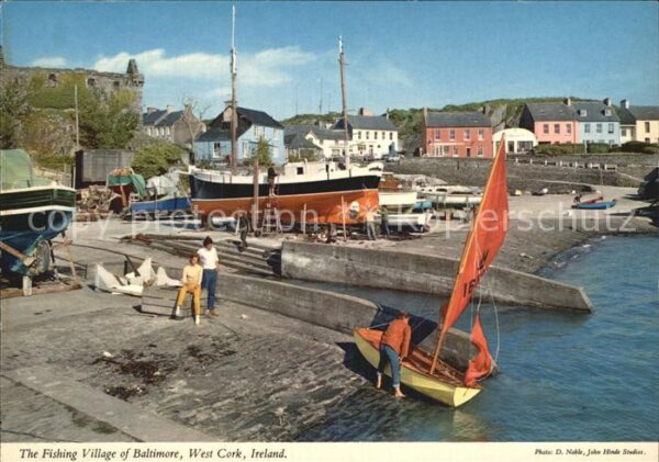 Baltimore West Cork Fishing Village Harbour