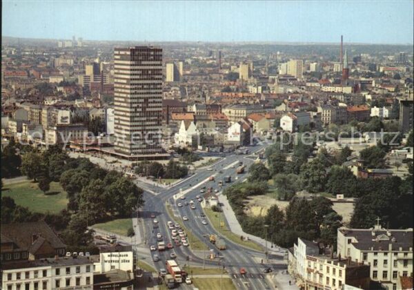 Hamburg Blick von der Michaeliskirche auf Mille