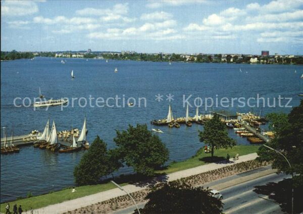 Hamburg Aussenalster Hafen