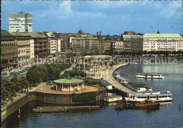 Hamburg Jungfernstieg Binnenalster