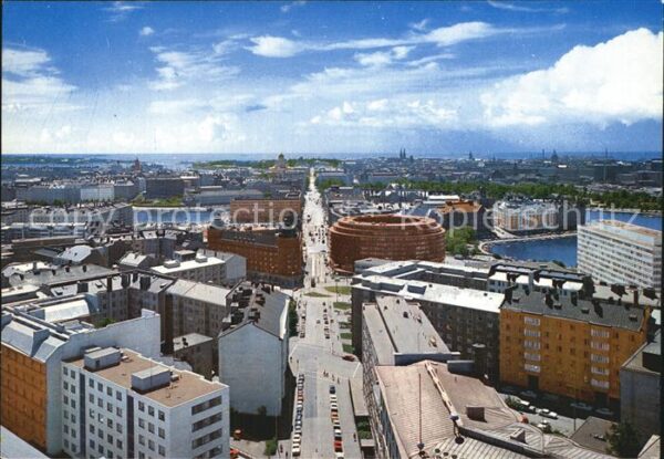 Helsinki Panorama Blick über die Stadt