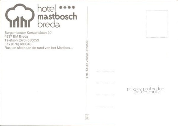 Breda Noord-Brabant Hotel Mastbosch Restaurant – Bild 2